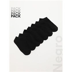 PACK OF 7 PAIRS OF BASIC ANKLE SOCKS