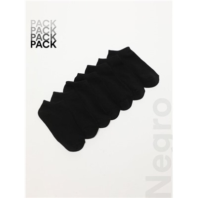 PACK OF 7 PAIRS OF BASIC ANKLE SOCKS