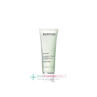 Darphin Skin Mat Gel Mousse Purifiant Visage Peaux mixtes à grasses 125ml