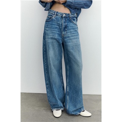 TRF RELAXED OVERSIZE MID-WAIST JEANS