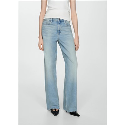 Jeans rectos tiro medio