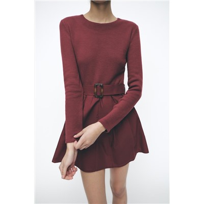 DRESS WITH MATCHING BELT
