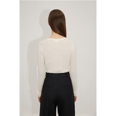 Jersey de lana Blanco