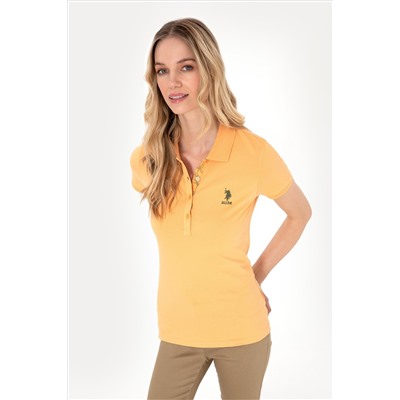 Kadın Kavun Basic Polo Yaka Tişört