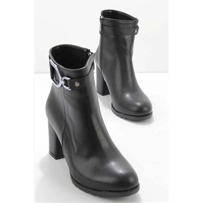 Bambi Siyah Kadın Bot & Bootie K02247012209