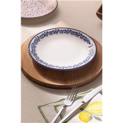 Rêve Bleu Couronne pasta tabağı 19 cm