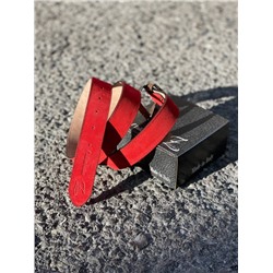 Ab.Zapatos Pelle cinturon (140) Fuego