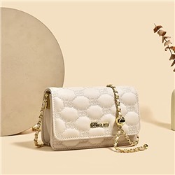 GUSEES Small Crossbody Bags Quilted Purses for Women Lightweight Leather Handbags Shoulder Bag