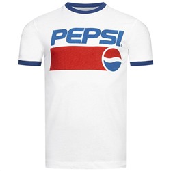 PEPSI 1991 Ringer Tee Herren T-Shirt POMTS036WRY