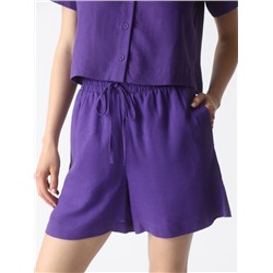 LINEN SHORTS