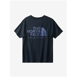 The Nort*h Fac*e футболка с вышитым логотипом и принтом на спине, модель унисекс экспорт