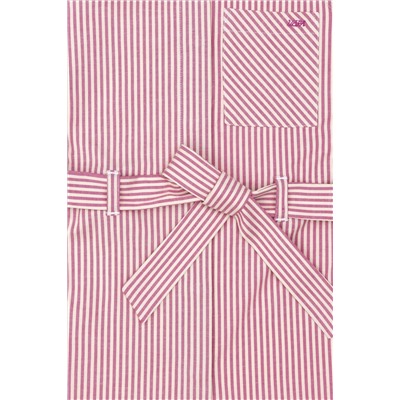 Kız Çocuk Pembe Kolsuz Dokuma Elbise