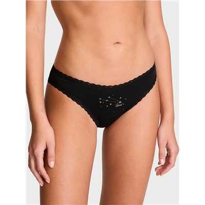 The Lacie Lace-Waist Bikini Panty