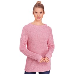 Damen Strickpullover mit Stehkragen