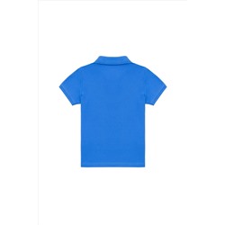 Erkek Çocuk Saks Basic Polo Yaka Tişört