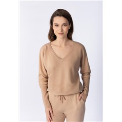 W24-00CH1916 Джемпер с V-образным вырезом