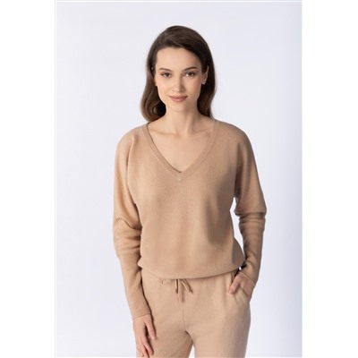 W24-00CH1916 Джемпер с V-образным вырезом