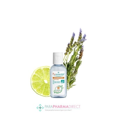Puressentiel Assainissant Gel Antibactérien Hydro-Alcoolique 25ml