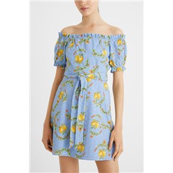 Vestido corto limones