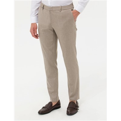 Açık Kahverengi Klasik Jogger Pantolon