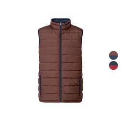 LIVERGY® Herren Wendeweste mit Stehkragen, wasserabweisend
