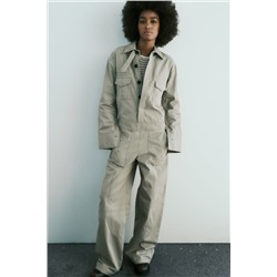 GABARDINE JUMPSUIT