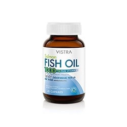 Рыбий Жир (Лосось) + Витамин Е От Vistra 45 капсул / Vistra Salmon Fish Oil 1000mg Plus Vitamin E 45 capsules