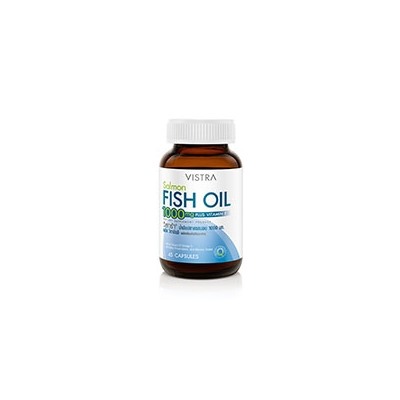Рыбий Жир (Лосось) + Витамин Е От Vistra 45 капсул / Vistra Salmon Fish Oil 1000mg Plus Vitamin E 45 capsules