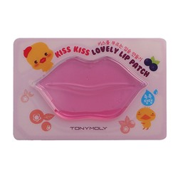 TONYMOLY KISS KISS LOVELY LIP PATCH Гидрогелевые патчи для губ 9г