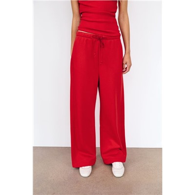 PANTALÓN RECTO FELPA