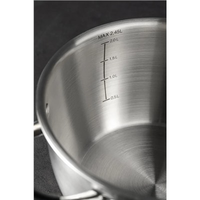 Colin Derin Tencere - Çelik - 18 cm