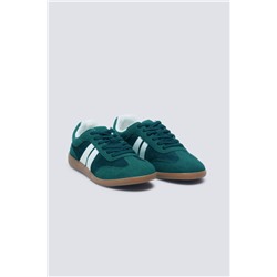 Zapatillas pana verdes