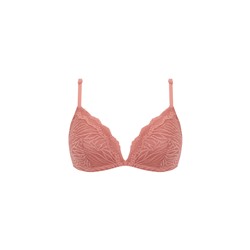 Sujetador CHARMING microfibra print cebra rosa