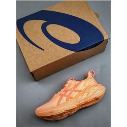 Мужская и женская спортивная обувь ASIC*S Novablast 4.0 амортизирующие, упругие, дышащие, износостойкие кроссовки, one shoe, one технология: NOVABLAST 4, подошва кроссовок толстая и мягкая одновременно