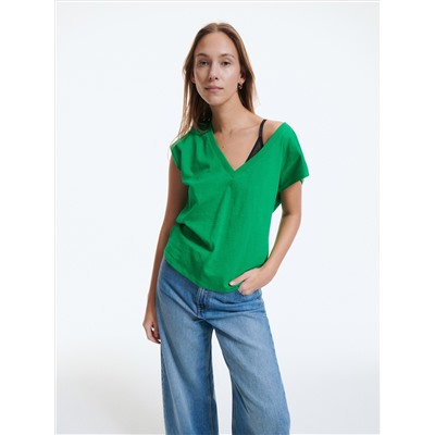 T-Shirt im Kimono-Stil