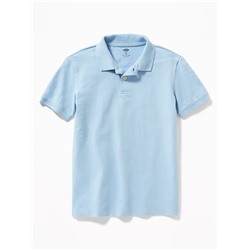 Uniform Built-In Flex Pique Polo for Boys