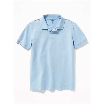 Uniform Built-In Flex Pique Polo for Boys