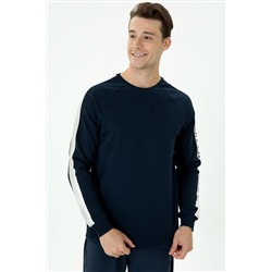 Erkek Lacivert Sweatshirt
