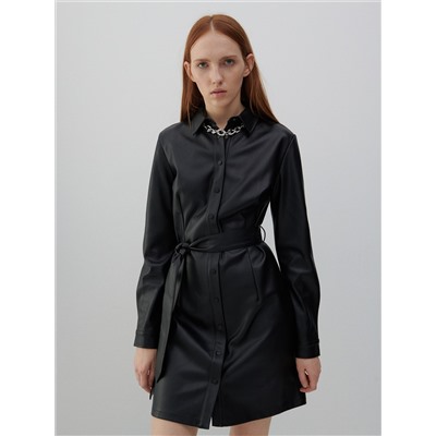Kleid Aus Kunstleder