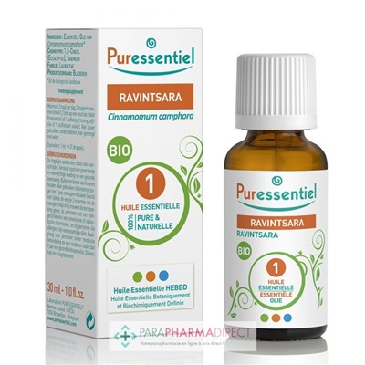 Puressentiel Huile Essentielle Ravintsara BIO 30 ml