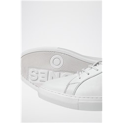 Zapatillas de piel Blanco
