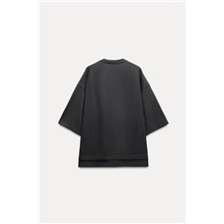 LABEL COTTON T-SHIRT
