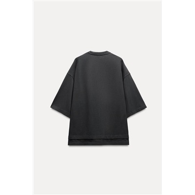 LABEL COTTON T-SHIRT
