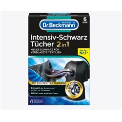 Farbtücher Intensiv-Schwarz 2in1, 6 St