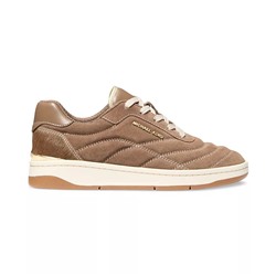 Michael Kors Pia Lace-Up Quilted Sneakers