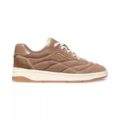Michael Kors Pia Lace-Up Quilted Sneakers