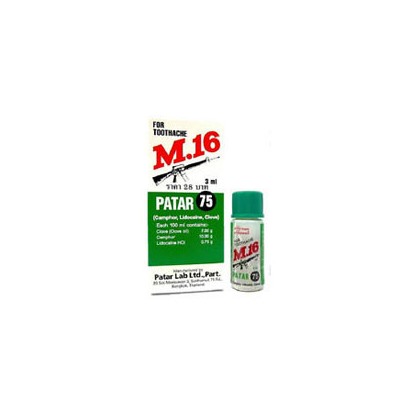 Экстренное средство против зубной боли Patar M.16 3 мл / M.16 Patar for toothache 3ml