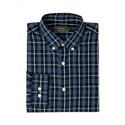 Camisa Azul marino e índigo