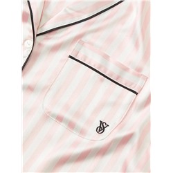 VICTORIA'S SECRET Glazed Satin Long Pajama Set