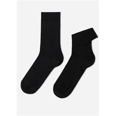 Kurze Herrensocken aus elastischer Baumwolle